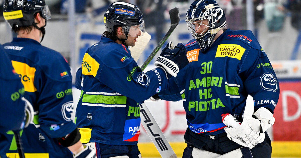 Piotta Zwei Siege am Wochenende | HCAP – Hockey Club Ambrì Piotta